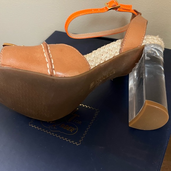 Milly for Sperry Top Sider Rowan Cognac Shoes * Brand New - Picture 3 of 12